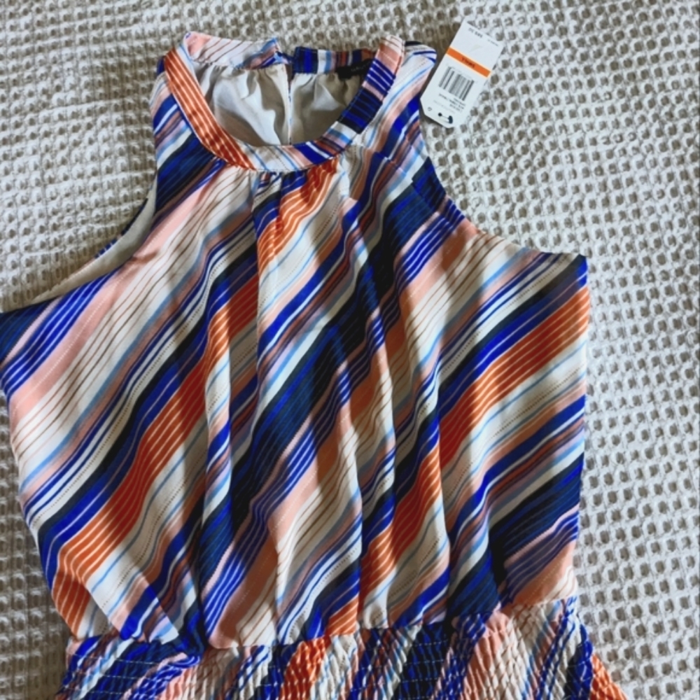 Nautica striped maxi dress